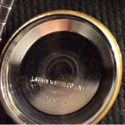 LATHIN, montre de plongée type Compressor, circa 1960.
